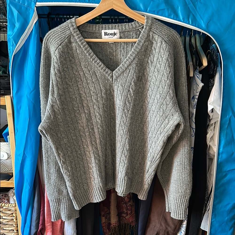 Rouje Women's Gray Enis Sweater